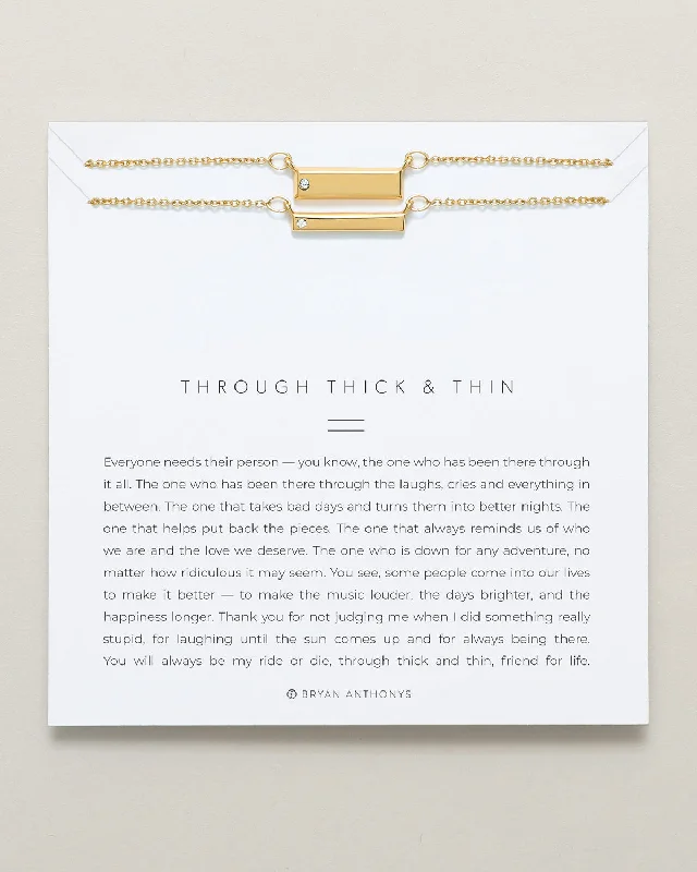 Through Thick & Thin Bracelet Set