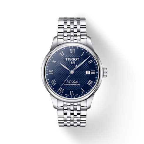 Tissot Le Locle Powermatic 80 Stainless Steel Blue Dial 39.3mm