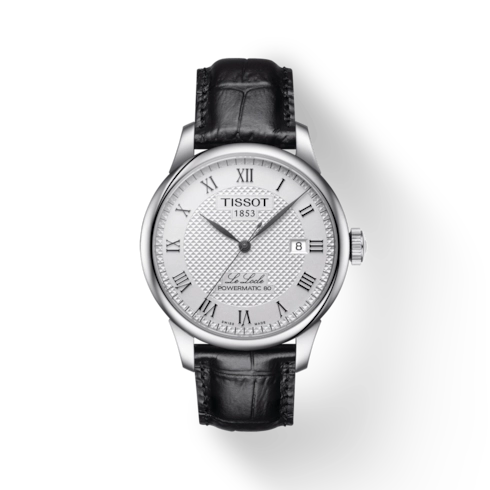 Tissot Le Locle Watch Silver Roman Dial 39mm Automatic