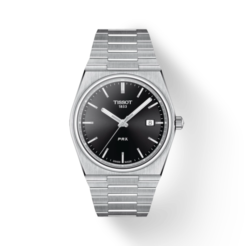 Tissot PRX Stainless Steel Black Dial 40mm Quartz