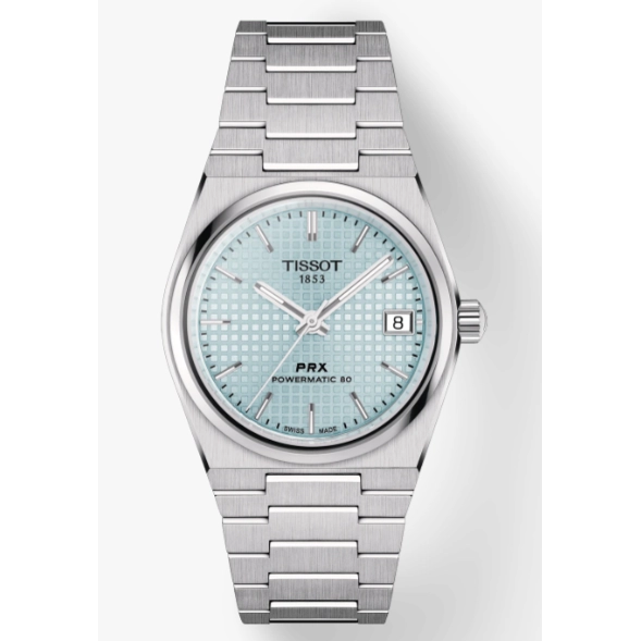 Tissot PRX Steel Ice Blue Dial Automatic 35mm