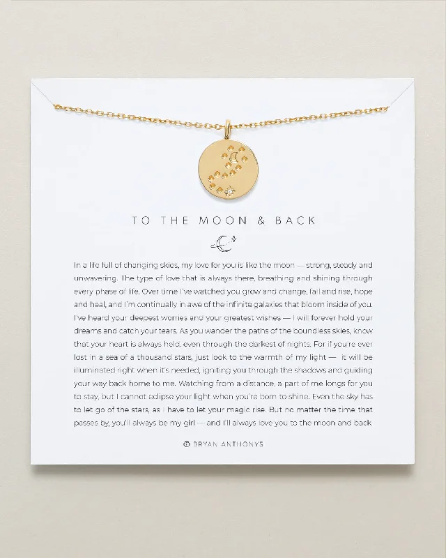 To the Moon and Back Necklace