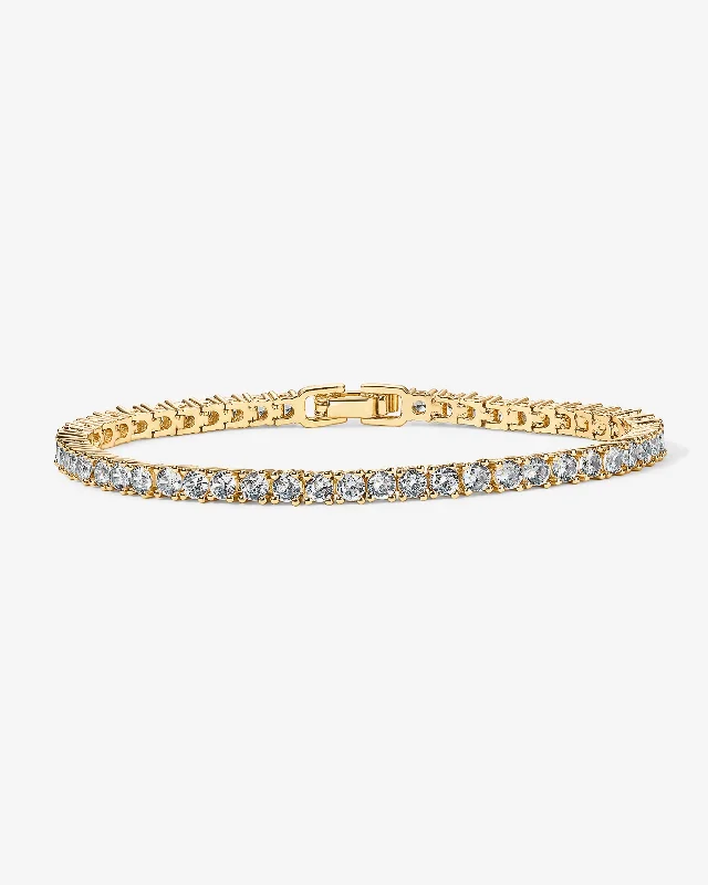 Vermeil Medium Tennis Bracelet