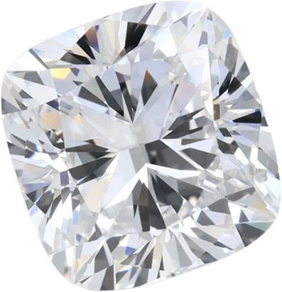 5.15 Carat D VVS1 Cushion Lab Diamond